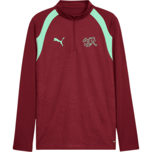 Hosszú ujjú póló Puma Switzerland Training 1/4 Zip Top kép