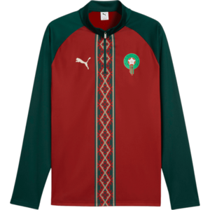 Hosszú ujjú póló Puma Morocco Warm Up 1/4 Zip Prematch kép