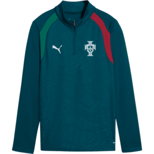 Hosszú ujjú póló Puma Portugal Training 1/4 Zip Top Kids kép