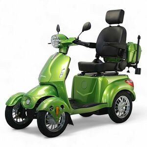 Négykerekű elektromos robogó inSPORTline Antun - zöld kép