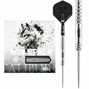 darts szett steel Caliburn Wolfpack W6 steel - 22g, 90% kép