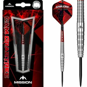 dart szett steel Mission Cam Crabtree Natural 95% 21g gravírozott kép