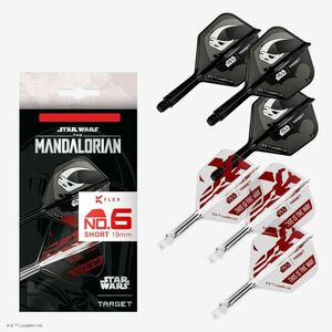 Toll és szár egyben dupla csomag STAR WARS II TARGET K-Flex Mandalorian No6 toll és rövid szár kép