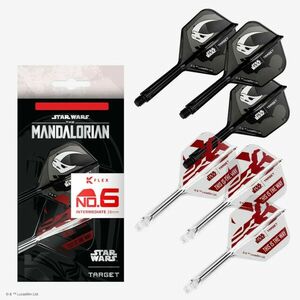 Toll és szár egyben dupla csomag STAR WARS II TARGET K-Flex Mandalorian No6 toll és közepes szár kép