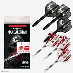 Toll és szár egyben dupla csomag STAR WARS II TARGET K-Flex Mandalorian No6 toll és hosszú szár kép