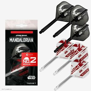 Toll és szár egyben dupla csomag STAR WARS II TARGET K-Flex Mandalorian No2 toll és rövid szár kép