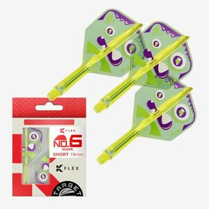Darts toll és szár egyben Target K-Flex Motomu Sakai XENO No2 toll és közepes szár kép