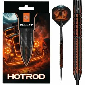Darts szett steel Bullet Hotrod 24g, 97.5% gravírozott kép