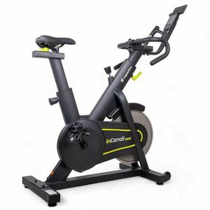 Szobakerékpár inSPORTline inCondi S150i, ékszijas, dupla fékrendszer, 7kg lendkerék, max.130kg, 24fokozat, HRC, Kinomap, aktiv ellenállás kép