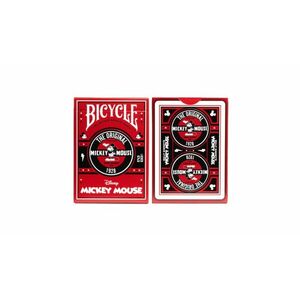 Bicycle Mickey Mouse kártya, 1 csomag piros kép