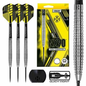 Dart szett steel Harrows NX90 Tapered Quick Point 21g, 90% wolfram kép