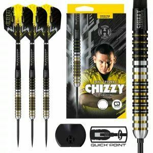 Dart szett Harrows steel 21g, Chizzy QP 90% wolfram kép