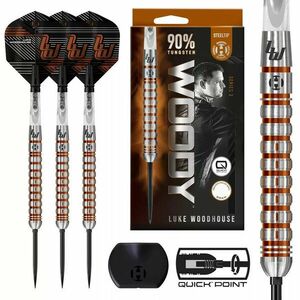 Dart szett steel Harrows Luke Woodhouse Series 2 QP 25g, 90% wolfram kép