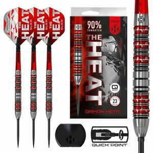 Dart szett steel Harrows Damon Heta Series 3 QP 21g, 90% wolfram kép