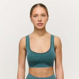 GymBeam Lift Seamless Sports Bra Petrol kép