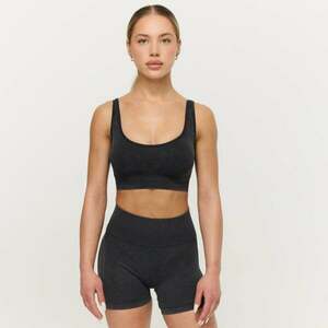 GymBeam Lift Seamless Sports Bra Graphite kép