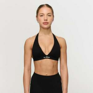 GymBeam Fierce Halter Sports Bra Black kép