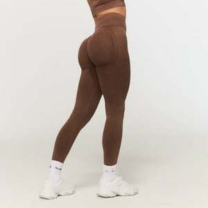 GymBeam Women‘s Fierce Seamless Leggings Brown kép