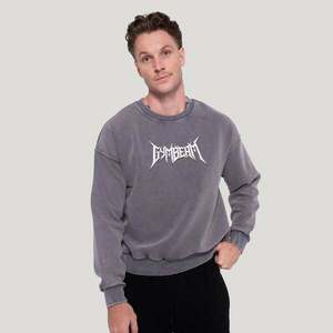 GymBeam Spike Sweatshirt Gray kép