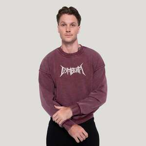 GymBeam Spike Sweatshirt Burgundy kép