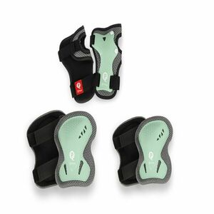QPLAY Gyermekvédők Jade Green, méret S, kor 3-5 év kép