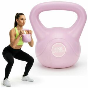 ActiGet kettlebell súly 8 kg - rózsaszín kép