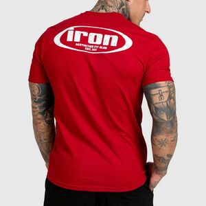 Férfi póló Iron Aesthetics Loop, piros kép