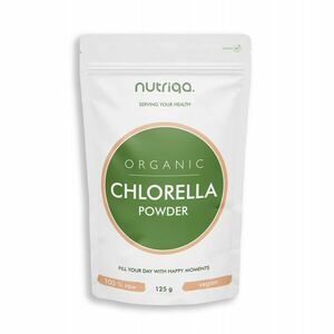 Nutriqa Bio chlorella por – 125 g kép