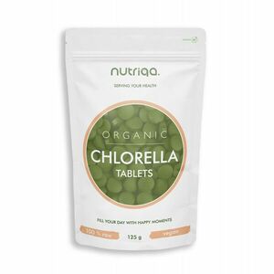 Nutriqa Bio chlorella tabletta – 125 g kép