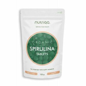 Nutriqa Bio spirulina tabletta – 125 g kép