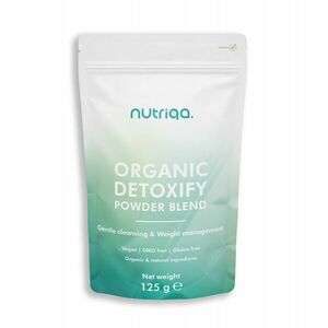 Nutriqa Bio Detoxify! superfood por keverék – 125 g kép