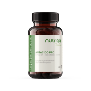 Nutriqa ANTACIDO PRO - Gyomor Egészsége Kúra 60 db vegán kapszulával kép