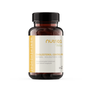 Nutriqa CHOLESTEROL CONTROL PRO - Normál Koleszterin Kúra 60 db vegán kapszulával kép
