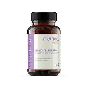 Nutriqa RELAX & SLEEP PRO - Relax & Pihentető Alvás Kúra 60 db vegán kapszulával kép