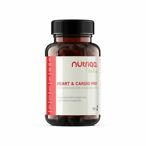 Nutriqa HEARTH + CARDIO PRO - Szív & Érrendszer Egészsége Kúra 60 db vegán kapszulával kép