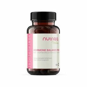 Nutriqa HORMONE BALANCE PRO - Női Hormonegyensúly Kúra 60 db vegán kapszulával kép