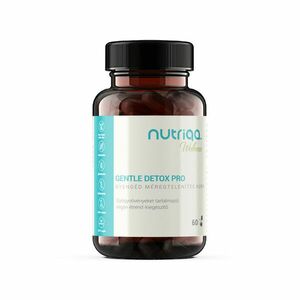 Nutriqa GENTLE DETOX PRO - Gyengéd Méregtelenítés Kúra 60 db vegán kapszulával kép