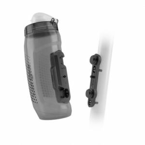 Biciklis palack FIDLOCK set láhve s držákem BOTTLE TWIST průhledná černá 590 ml kép