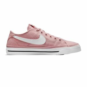 Női szabadidőcipők NIKE WMNS Court Legacy Canvas pink glaze black team orange white kép