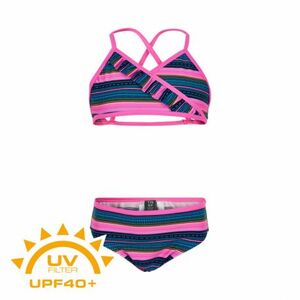 Lány fürdőruhák COLOR KIDS Bikini AOP UPF 40+ Sugar Pink kép