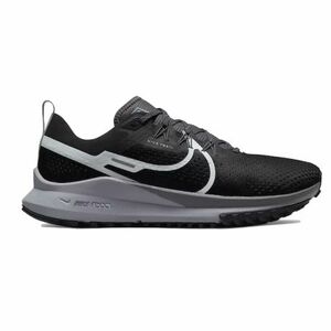 Férfi futó trail cipők NIKE React Pegasus Trail 4 black dark grey wolf grey aura kép