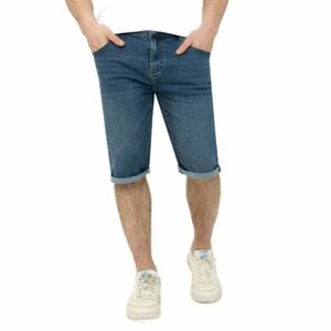 Férfi farmer rövidnadrágok VOLCANO D-MIST-613-BLUE DARK kép