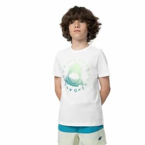 Fiú póló rövid ujjú 4F JUNIOR TSHIRT M283-10S-WHITE kép