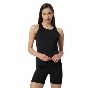 Női edzőtop 4F TSHIRT FNK F153-20S-DEEP BLACK kép