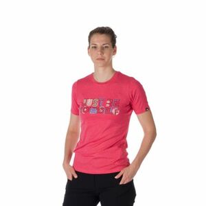 Női rövid ujjú túrázó póló NORTHFINDER MINNIE-634-pinkmelange kép