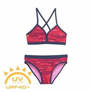 Lány fürdőruhák COLOR KIDS Bikini - AOP, diva pink kép