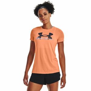 Női rövid ujjú edzőpóló UNDER ARMOUR UA Tech Solid Script SSC-ORG kép
