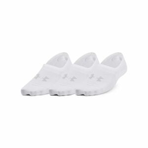 Láthatatlan zoknik UNDER ARMOUR 3 PACK-UA Breathe Lite Ultra Low-WHT kép