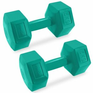 Súlyzó készlet SPOKEY MONSTER GREEN HEXA 2x 5 kg kép