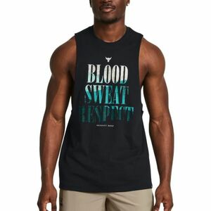 Férfi ujjatlan póló UNDER ARMOUR PROJECT ROCK UA PROJECT ROCK BSR Payoff Tank-BLK kép